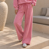 Wide‑Leg Sweatpants
