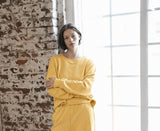 Cotton Loop Terry Soft Cropped LS Sweatshirt